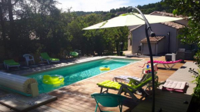 Maison de 2 chambres avec piscine partagee jardin amenage et wifi a Saint Paul le Jeune